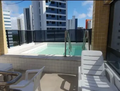 Apartamento com 1 Quarto para alugar, 33m² no Boa Viagem, Recife