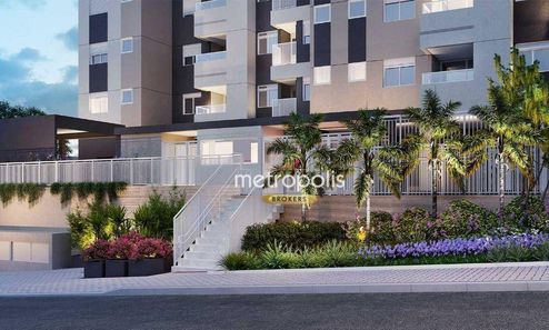 Apartamento com 3 Quartos à venda, 93m² no Vila Guiomar, Santo André