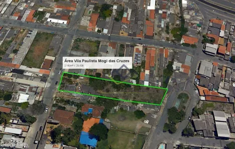 Lote/Terreno à venda, 2160m² no Vila Paulista, Mogi das Cruzes