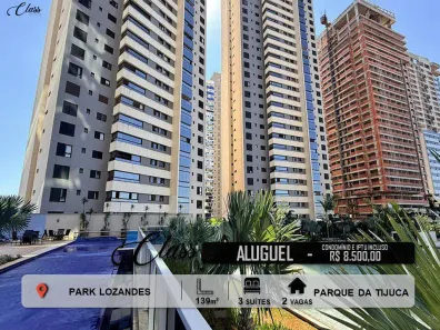Apartamento com 3 Quartos para alugar, 139m² no Park Lozandes, Goiânia