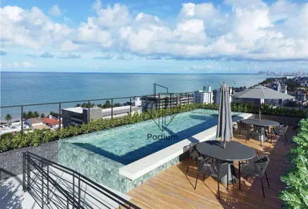Apartamento com 2 Quartos à venda, 61m² no Camboinha, Cabedelo