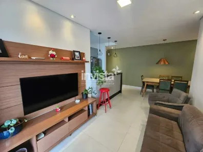 Apartamento com 3 Quartos à venda, 82m² no Estuário, Santos
