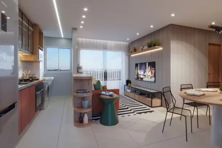 Apartamento com 2 Quartos à venda, 63m² no Vila Rosa, Goiânia
