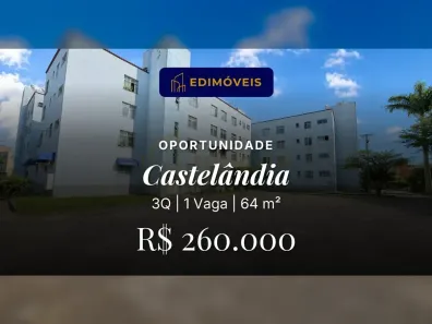 Apartamento com 3 Quartos à venda, 66m² no Castelândia, Serra