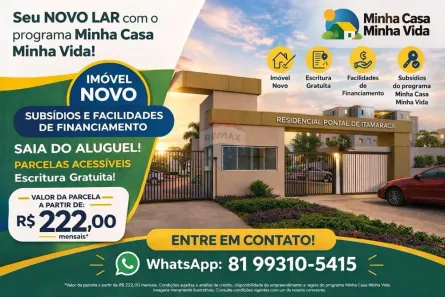 Apartamento com 2 Quartos à venda, 43m² no Fragoso, Paulista