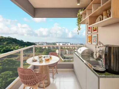 Apartamento com 2 Quartos à venda, 58m² no Jabotiana, Aracaju