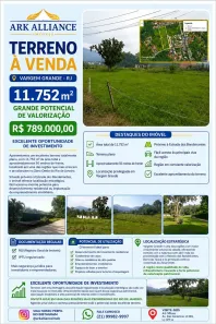 Lote/Terreno à venda, 11752m² no Vargem Grande, Rio de Janeiro