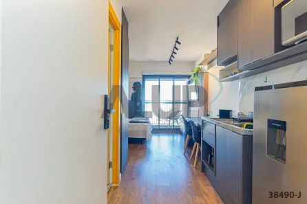 Apartamento com 1 Quarto para alugar, 27m² no Cerqueira César, São Paulo