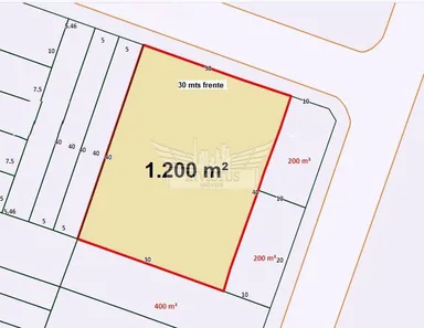 Lote/Terreno com 1 Quarto à venda, 1200m² no Paraíso, Santo André