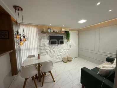 Apartamento com 2 Quartos para alugar, 45m² no Jardim Embaré, São Carlos