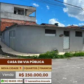 Casa com 3 Quartos à venda, 200m² no Cidade Nova, Manaus