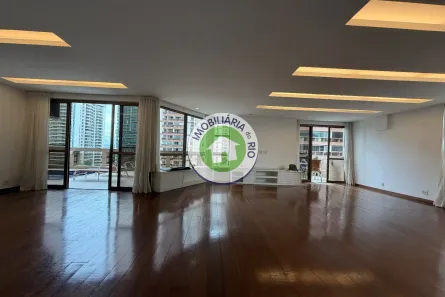 Apartamento com 4 Quartos para alugar, 390m² no Barra da Tijuca, Rio de Janeiro