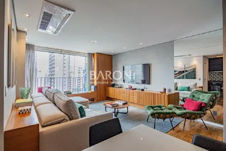 Apartamento com 1 Quarto à venda, 62m² no Cerqueira César, São Paulo