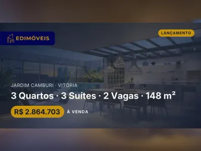 Apartamento com 3 Quartos à venda, 148m² no Jardim Camburi, Vitória
