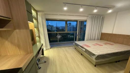 Apartamento com 1 Quarto para alugar, 25m² no Pinheiros, São Paulo
