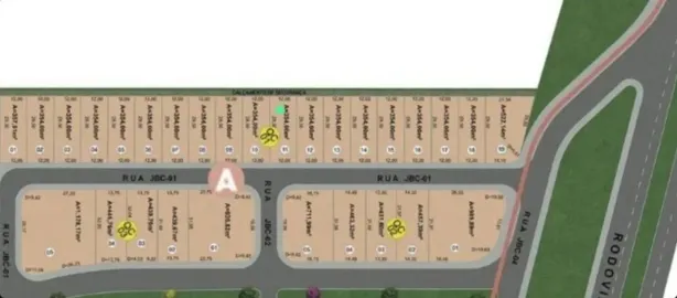 Lote/Terreno à venda, 354m² no Jardins Berlim, Senador Canedo