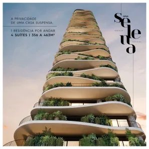 Apartamento com 4 Quartos à venda, 352m² no Setor Oeste, Goiânia
