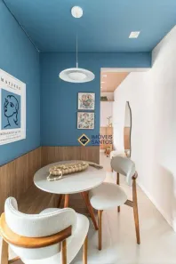 Apartamento com 1 Quarto para alugar, 38m² no Boqueirão, Santos