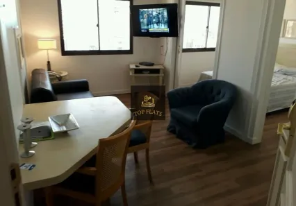 Flat com 1 Quarto para alugar, 33m² no Vila Olímpia, São Paulo