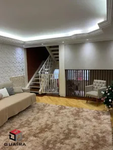 Sobrado com 3 Quartos à venda, 188m² no Vila Scarpelli, Santo André