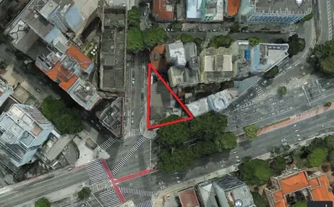 Lote/Terreno à venda, 485m² no Vila Buarque, São Paulo