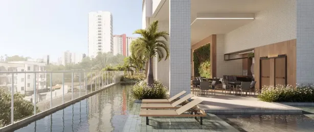 Apartamento com 3 Quartos à venda, 125m² no Ponta do Farol, São Luís