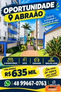 Apartamento com 2 Quartos à venda, 80m² no Abraão, Florianópolis