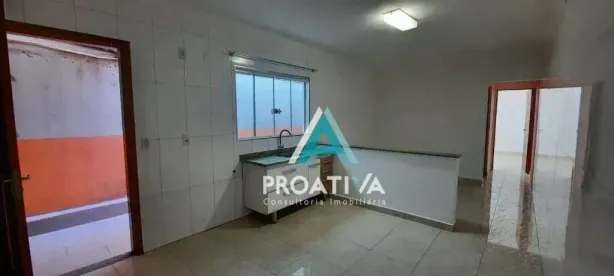Casa com 1 Quarto para alugar, 64m² no Campestre, Santo André