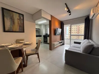 Apartamento com 1 Quarto para alugar, 39m² no Caiçara, Praia Grande