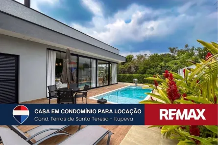 Casa de Condomínio com 3 Quartos para alugar, 220m² no Terras de Santa Teresa, Itupeva