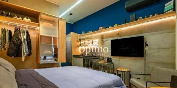 Apartamento com 1 Quarto para alugar, 27m² no Pinheiros, São Paulo