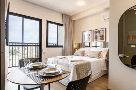 Apartamento com 1 Quarto à venda, 23m² no Centro, Curitiba