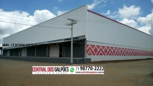 Galpão/Depósito/Armazém para alugar, 2500m² no Humildes, Feira de Santana
