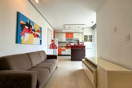 Flat com 1 Quarto para alugar, 36m² no Indianópolis, São Paulo