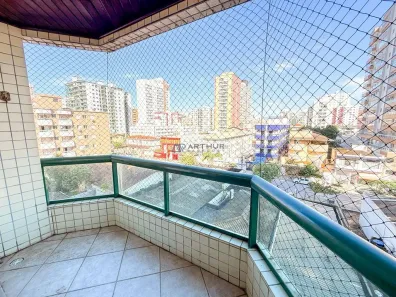 Apartamento com 3 Quartos para alugar, 122m² no Canto do Forte, Praia Grande