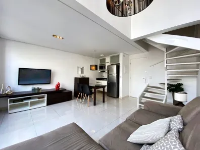 Apartamento com 1 Quarto para alugar, 50m² no Vila Nova Conceição, São Paulo