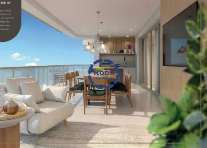 Apartamento com 3 Quartos à venda, 237m² no Ponta da Praia, Santos