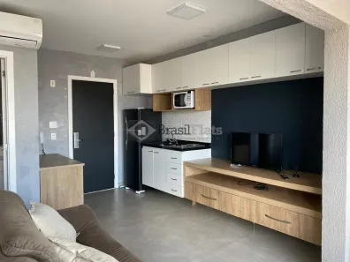 Flat com 1 Quarto para alugar, 33m² no Santo Amaro, São Paulo
