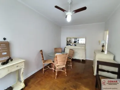 Apartamento com 1 Quarto para alugar, 60m² no Gonzaga, Santos