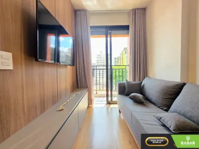 Apartamento com 2 Quartos para alugar, 35m² no Centro, Curitiba