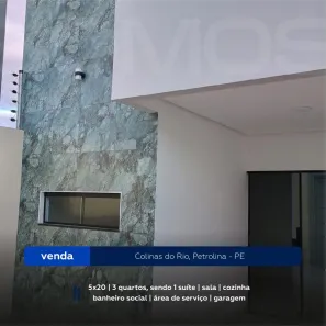 Casa com 3 Quartos à venda, 100m² no Cohab São Francisco, Petrolina