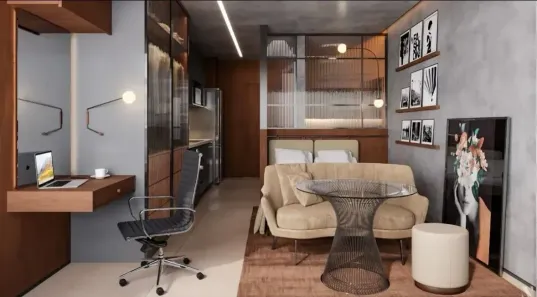 Apartamento com 1 Quarto à venda, 25m² no Perdizes, São Paulo