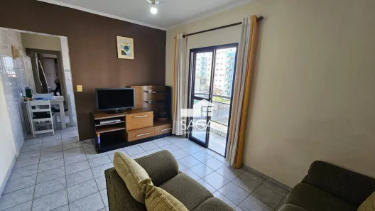 Apartamento com 1 Quarto à venda, 50m² no Guilhermina, Praia Grande