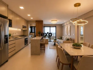 Apartamento com 3 Quartos à venda, 101m² no Bacacheri, Curitiba