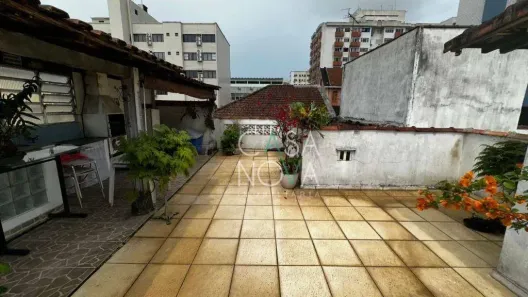 Imóvel Comercial com 4 Quartos para alugar, 250m² no Vila Mathias, Santos