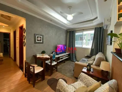 Apartamento com 2 Quartos à venda, 52m² no Canto do Forte, Praia Grande