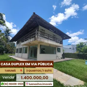 Casa com 3 Quartos à venda, 3965m² no Tarumã, Manaus