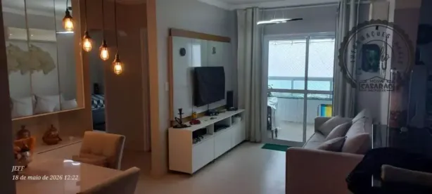 Apartamento com 2 Quartos à venda, 89m² no Canto do Forte, Praia Grande