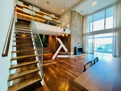 Apartamento com 3 Quartos para alugar, 185m² no Brooklin Paulista, São Paulo