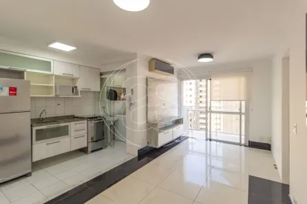 Apartamento com 1 Quarto para alugar, 50m² no Indianópolis, São Paulo